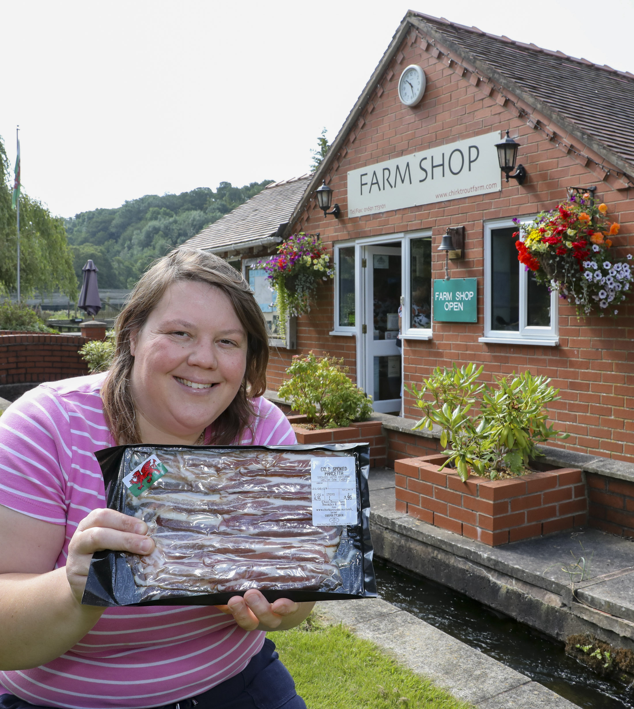 Trout farm with “007” fame unveils tasty new treat at Llangollen Food Festival