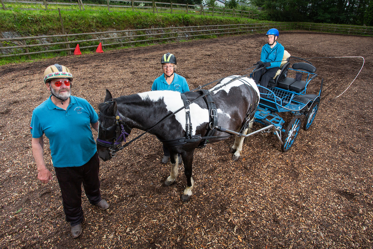 Carl qualifies for world’s biggest competition for disabled carriage drivers