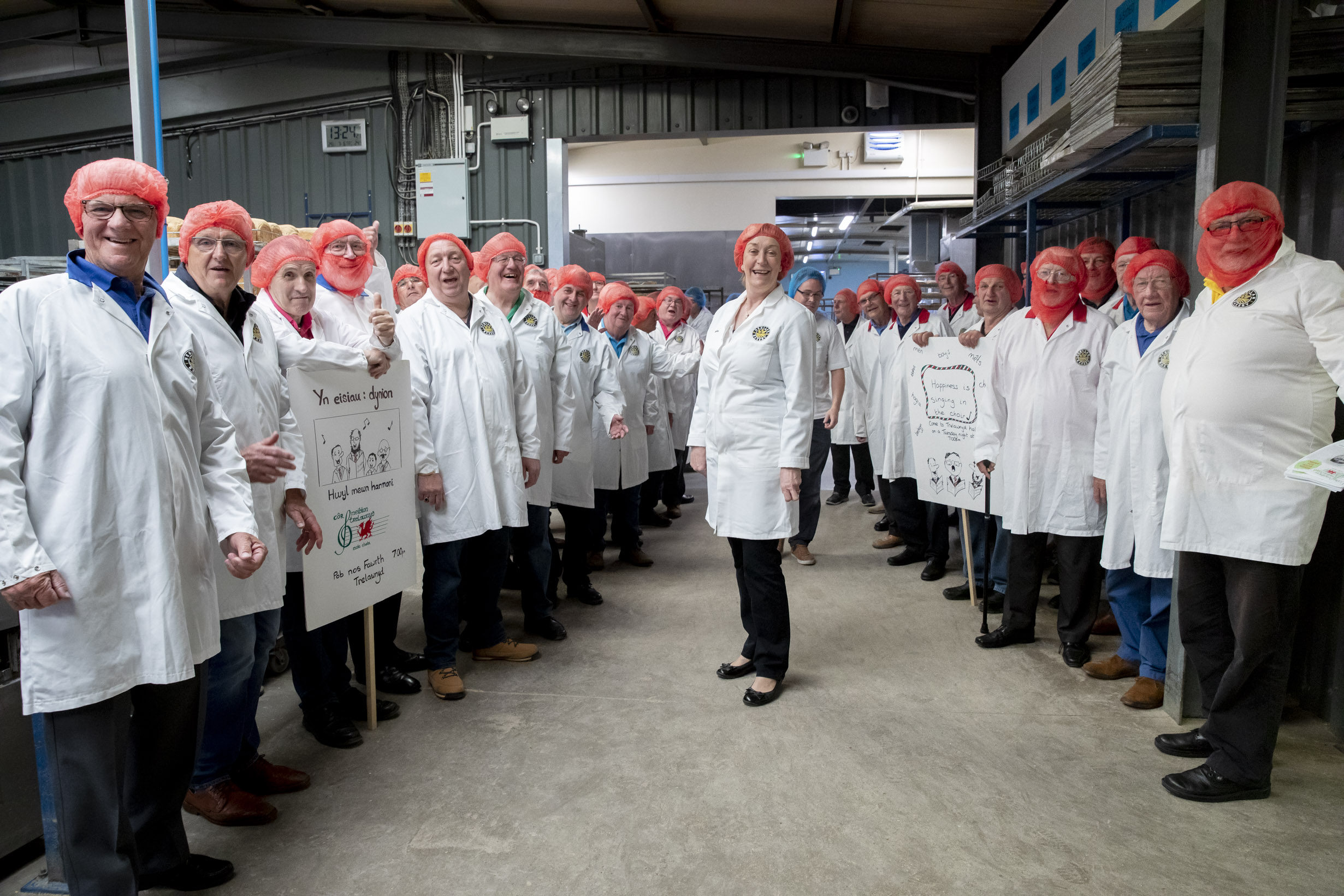 TV producer aims to make a splash about campaign to recruit “brown haired” men to join his dad’s choir