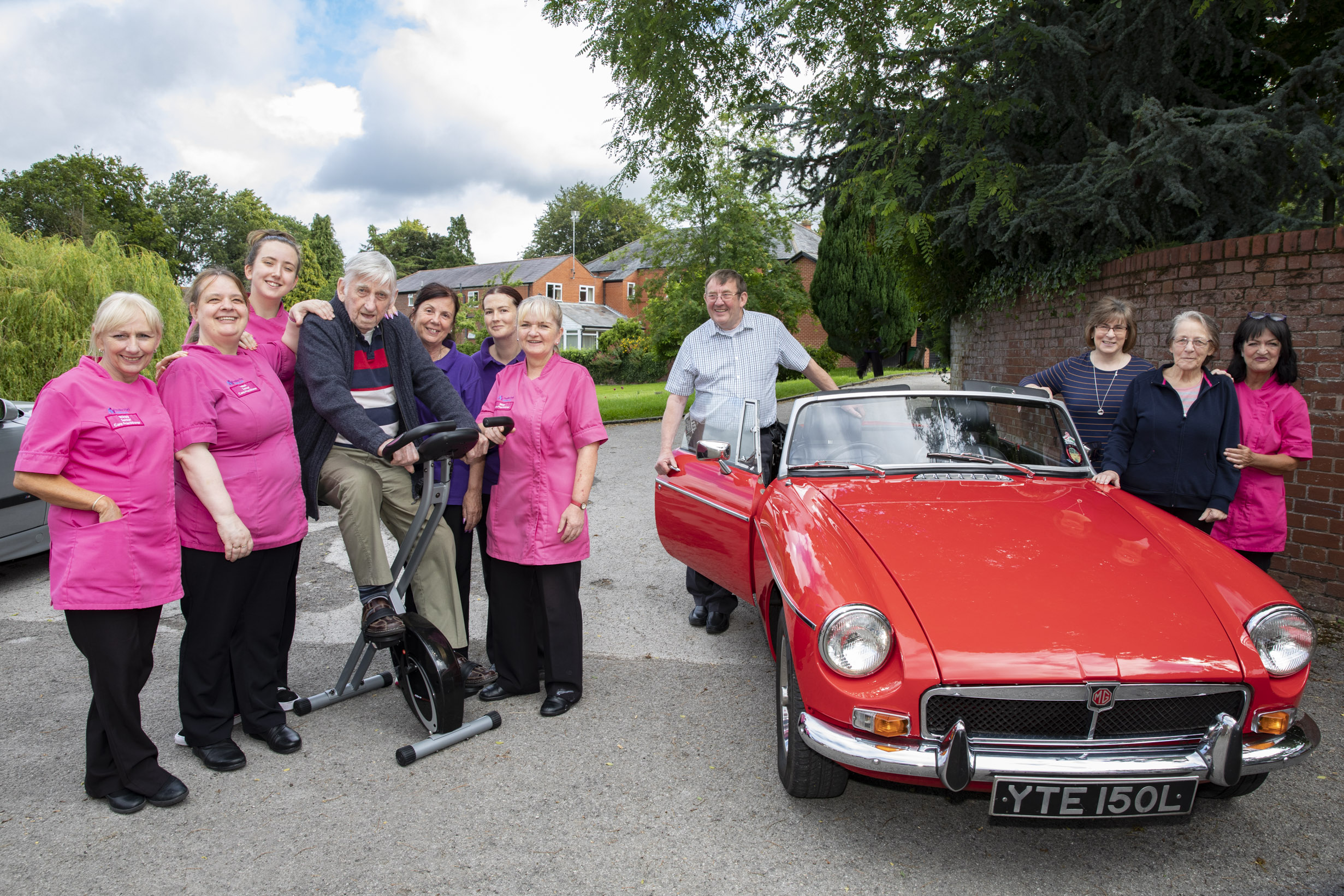 Caring staff drive appeal to honour F1 racing hero