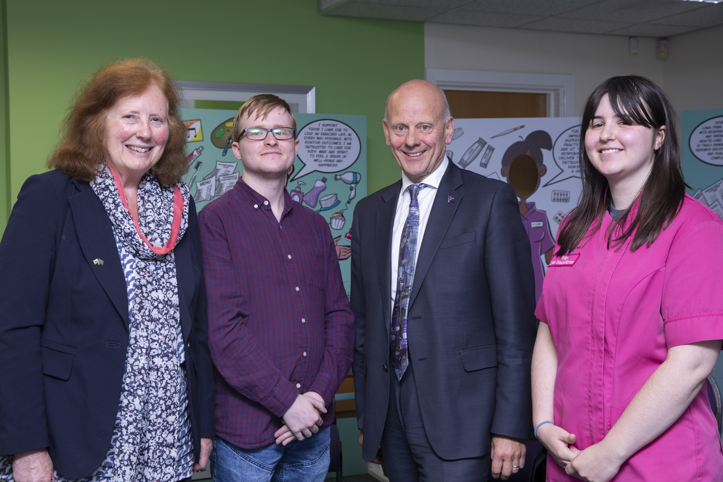 Caring Paige tells Deputy Minister how she landed “dream job”