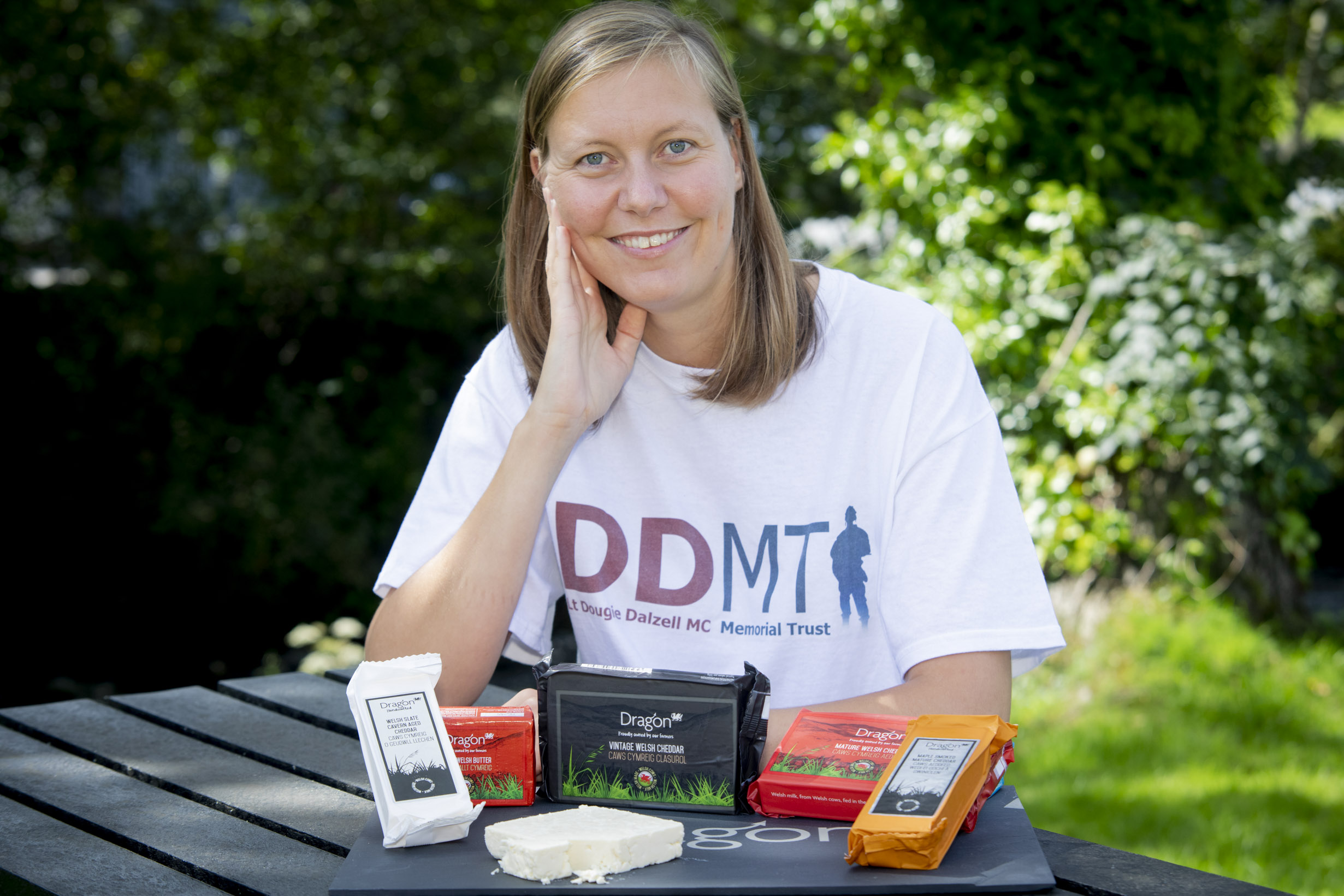 Dairy co-operative worker Emily raises more than £2,000 in memory of her cousin killed in Afghanistan