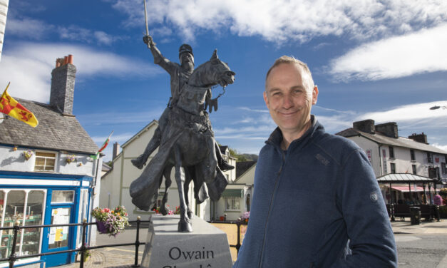 Who lives in a house like this – wander round the home of a Welsh legend