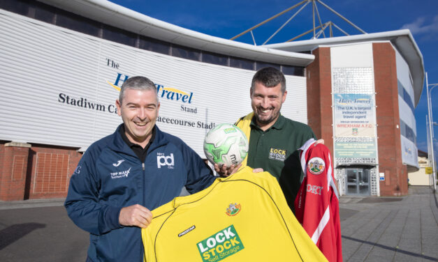 Racecourse Legends pitch in at Denbigh to help African footballers