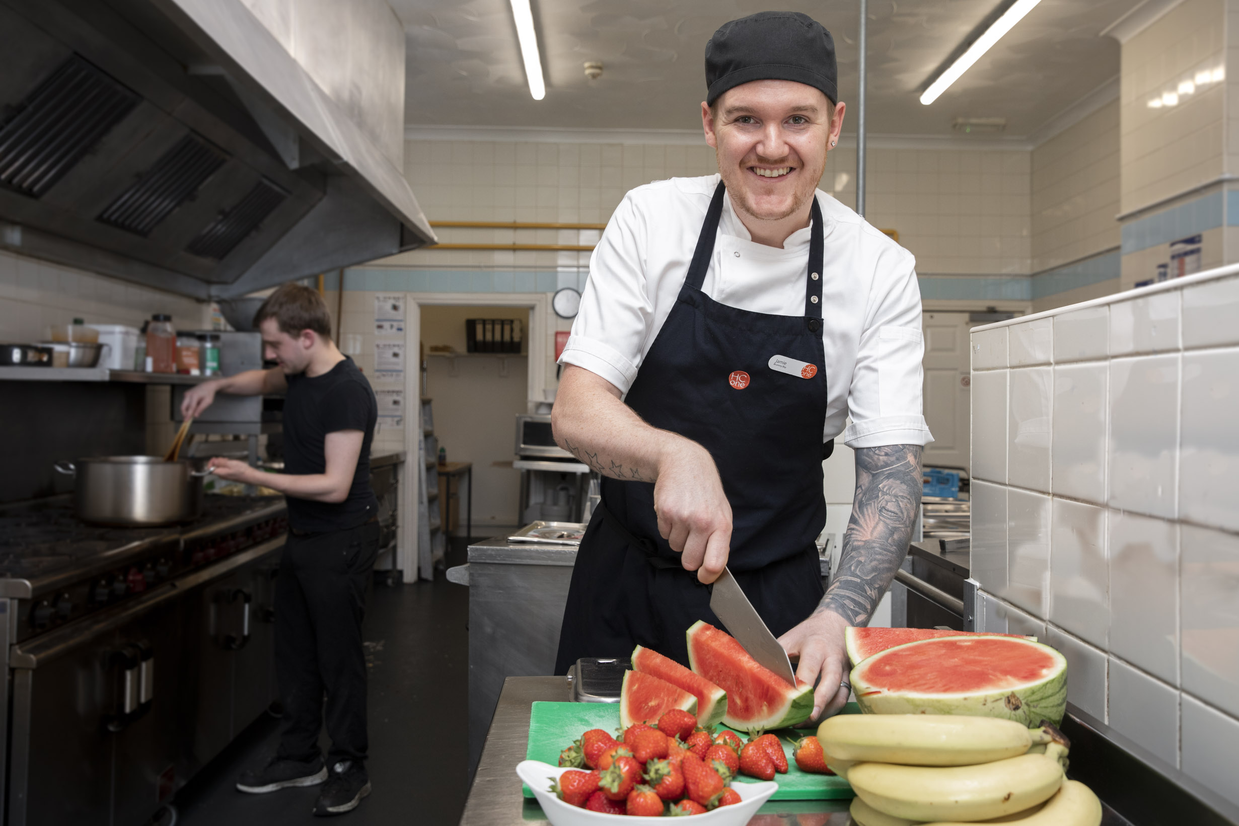 Chef who dumped construction to build a career in caring is in the running for a major award