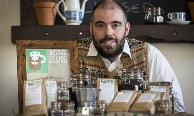 Barman turned barista unveils exclusive festival coffee blend to celebrate sixth anniversary