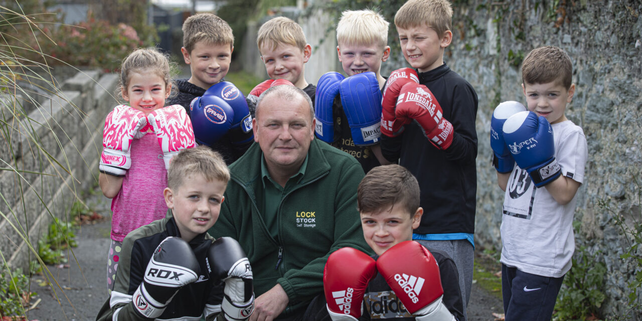 Budding boxers land a sponsorship boost from UK storage giants