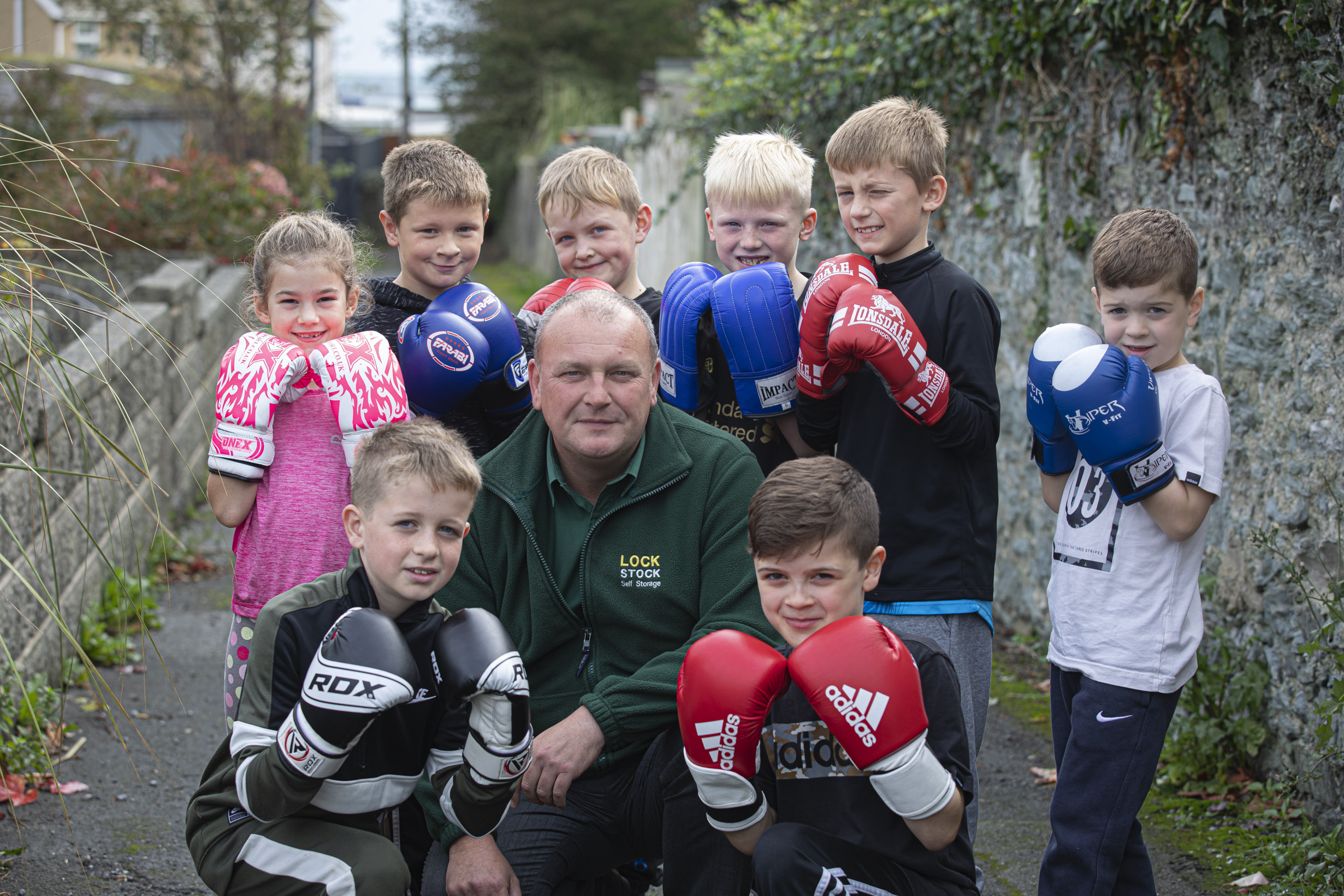 Budding boxers land a sponsorship boost from UK storage giants