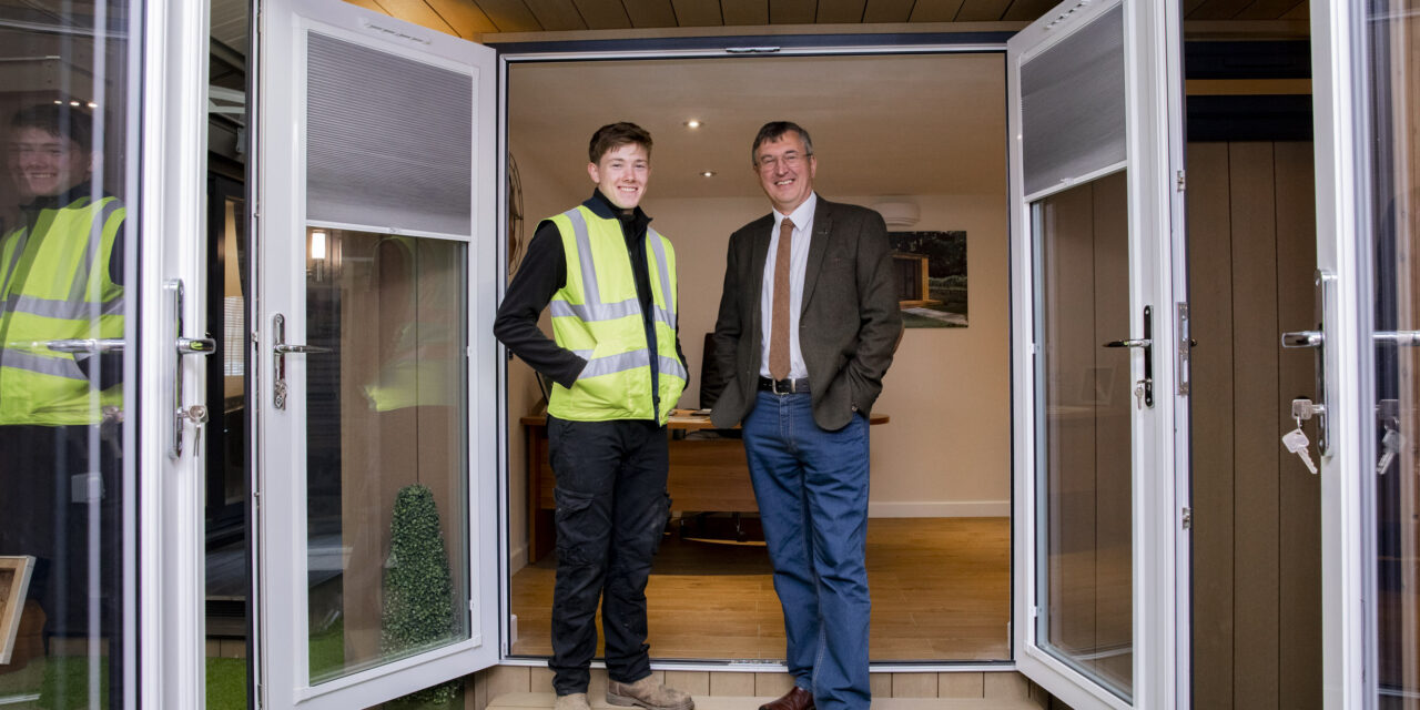 Pioneering Deeside company Rubicon Garden Rooms in the running for top SME business award