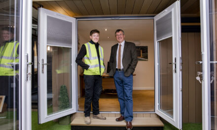 Pioneering Deeside company Rubicon Garden Rooms in the running for top SME business award