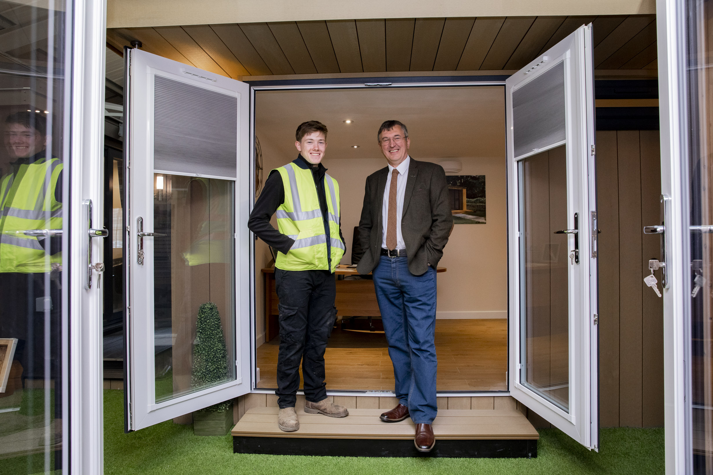 Pioneering Deeside company Rubicon Garden Rooms in the running for top SME business award