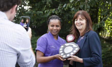 Dedicated Isuara cleans up with care home award
