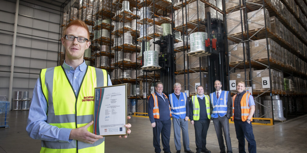 Top AA storage and distribution grading for Wrexham distribution firm