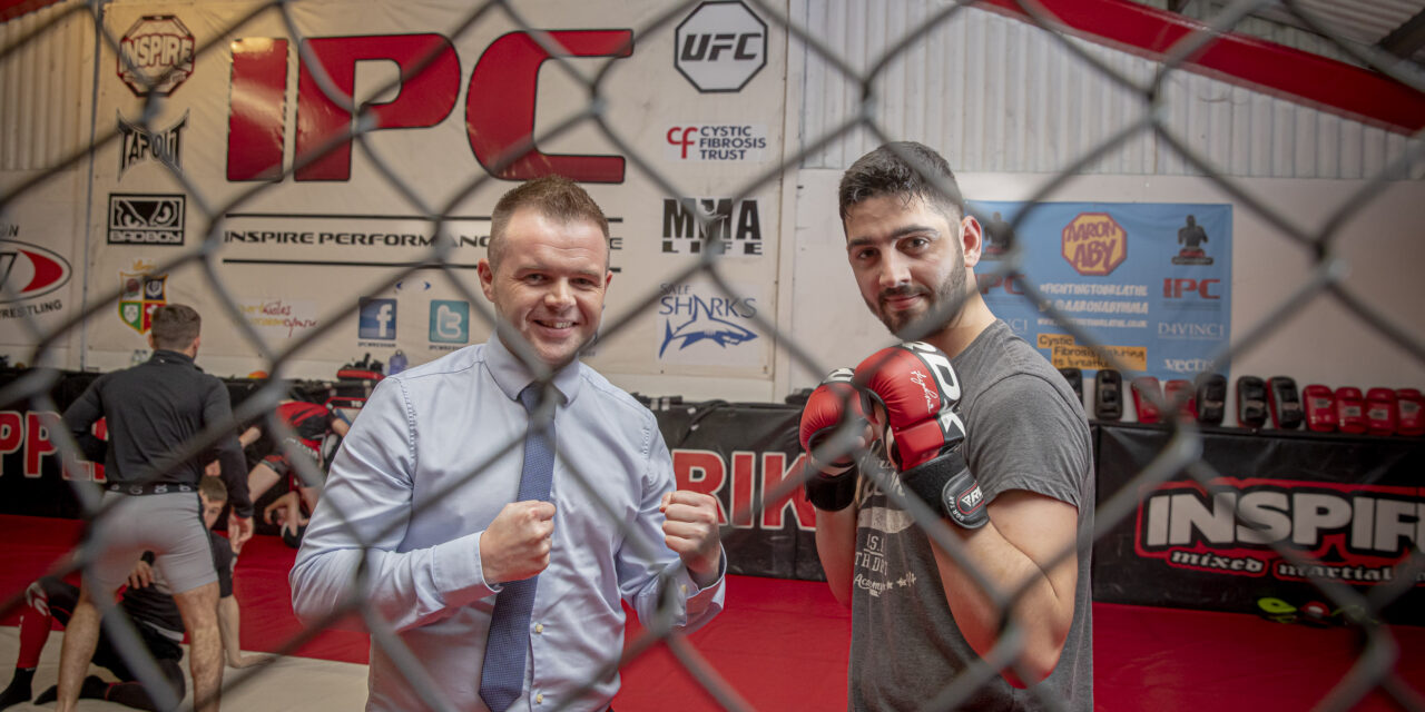 IT engineer takes on charity cage fighting challenge   