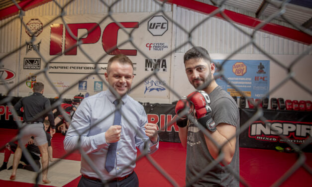 IT engineer takes on charity cage fighting challenge   