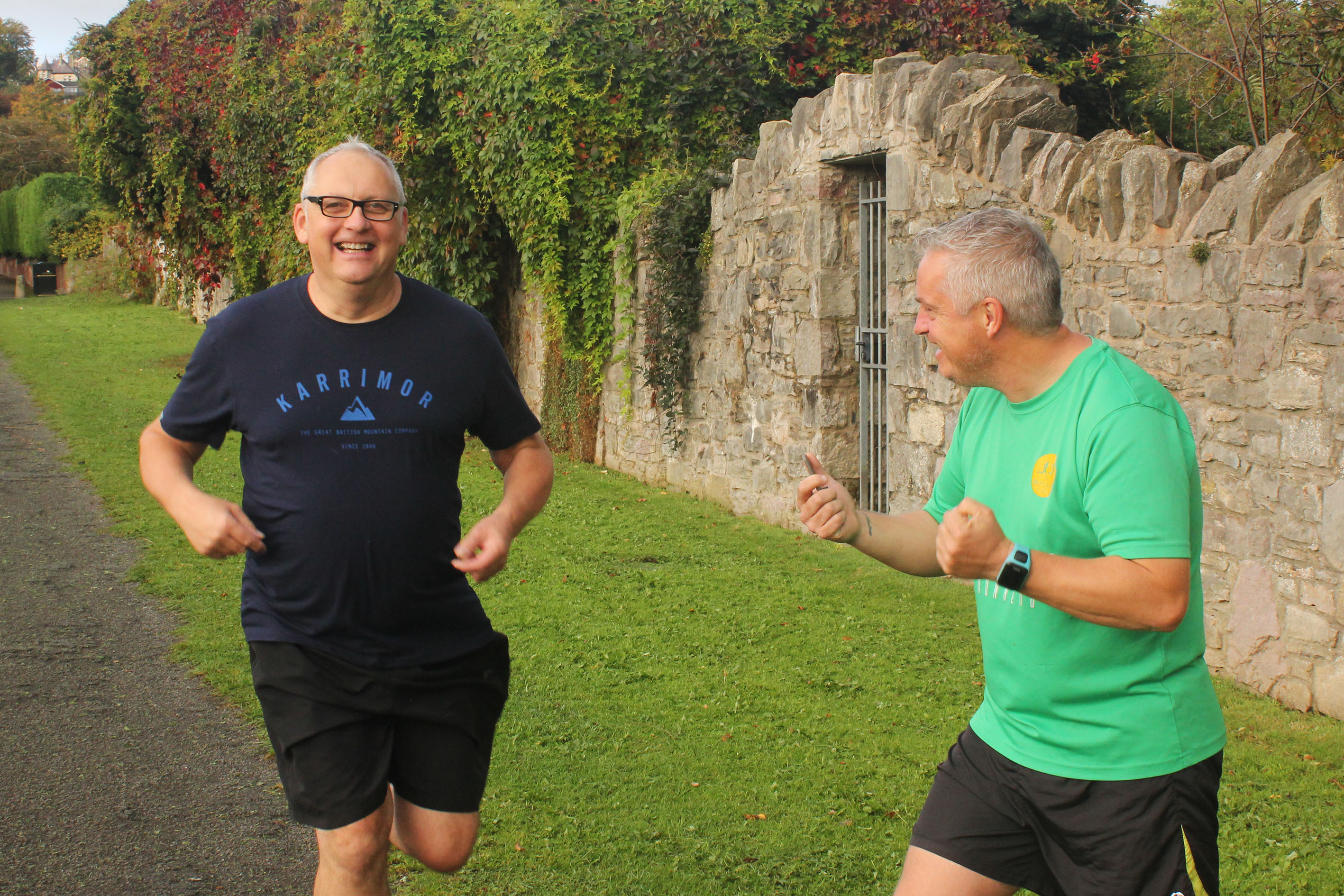 Kind-hearted councillor on his marks for mental health charity