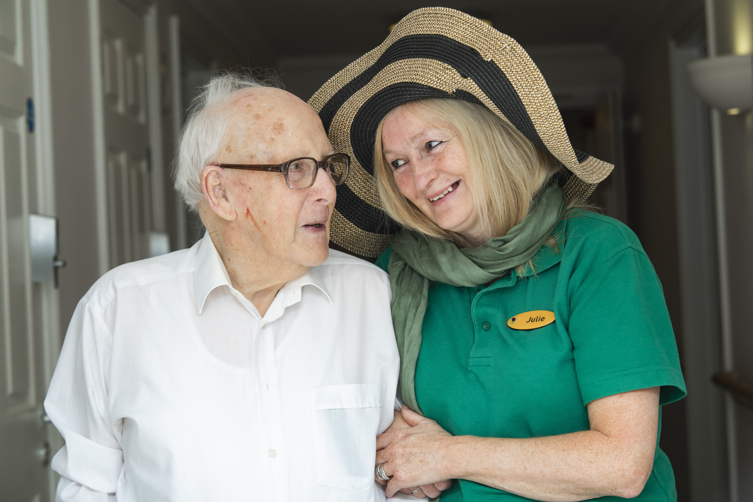 Inspirational care worker overcomes shyness to be nominated for a national award