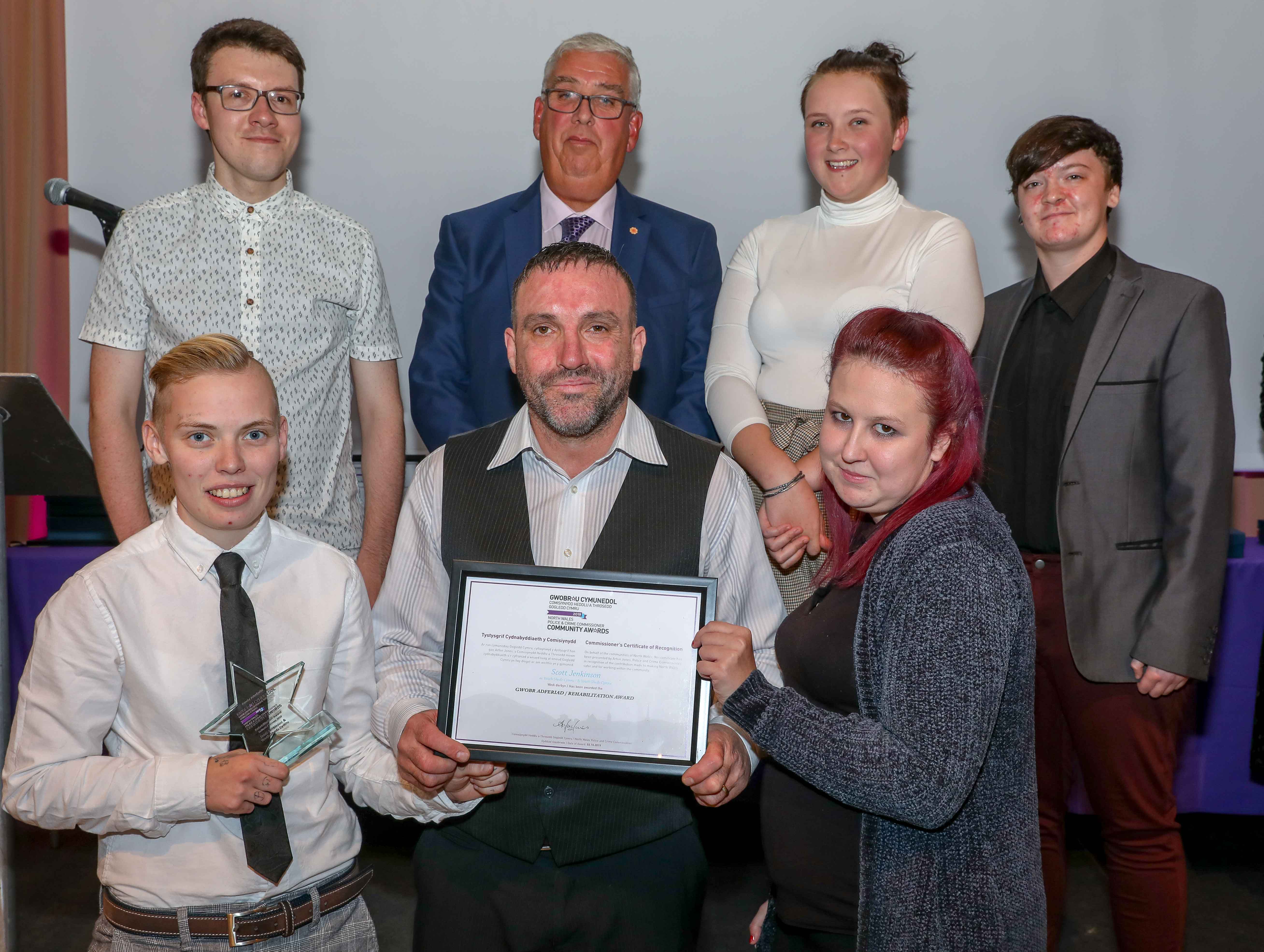 Determined Scott scoops award after battling drug and alcohol addiction