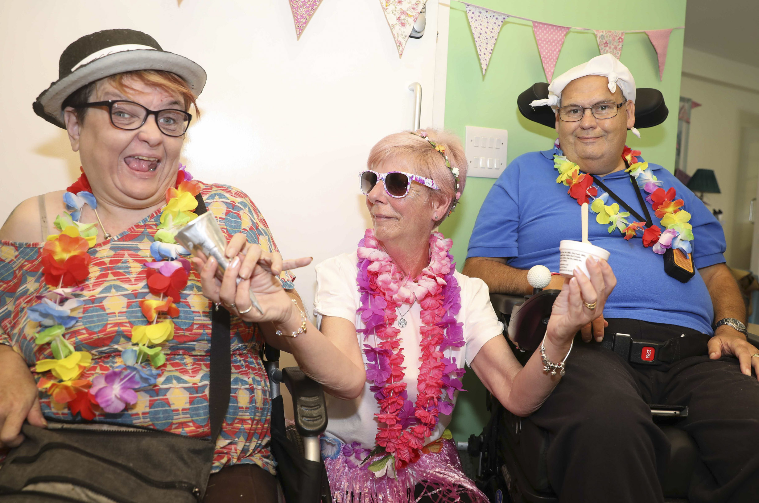 Life’s a beach for creative care home residents