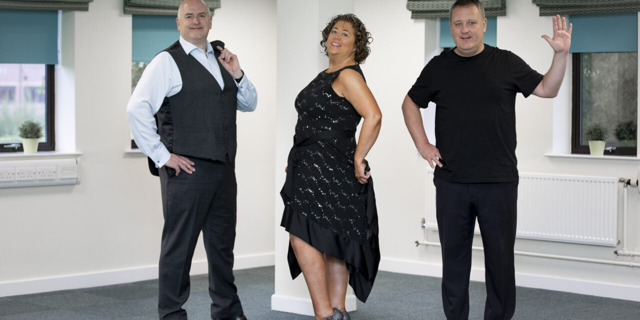 Trio of business leaders strut their stuff in Strictly competition in aid of hospice