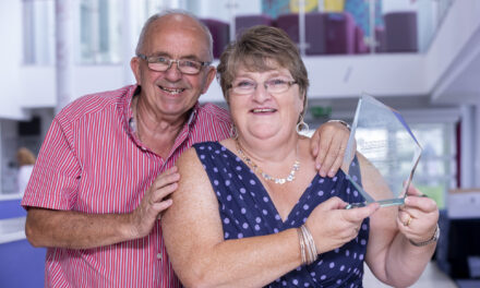 Caring Sheila battles back to win good neighbour award