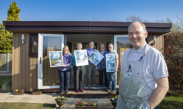 Pioneering Deeside company Rubicon Garden Rooms wins Unique Business of the Year at Welsh SME Business Awards