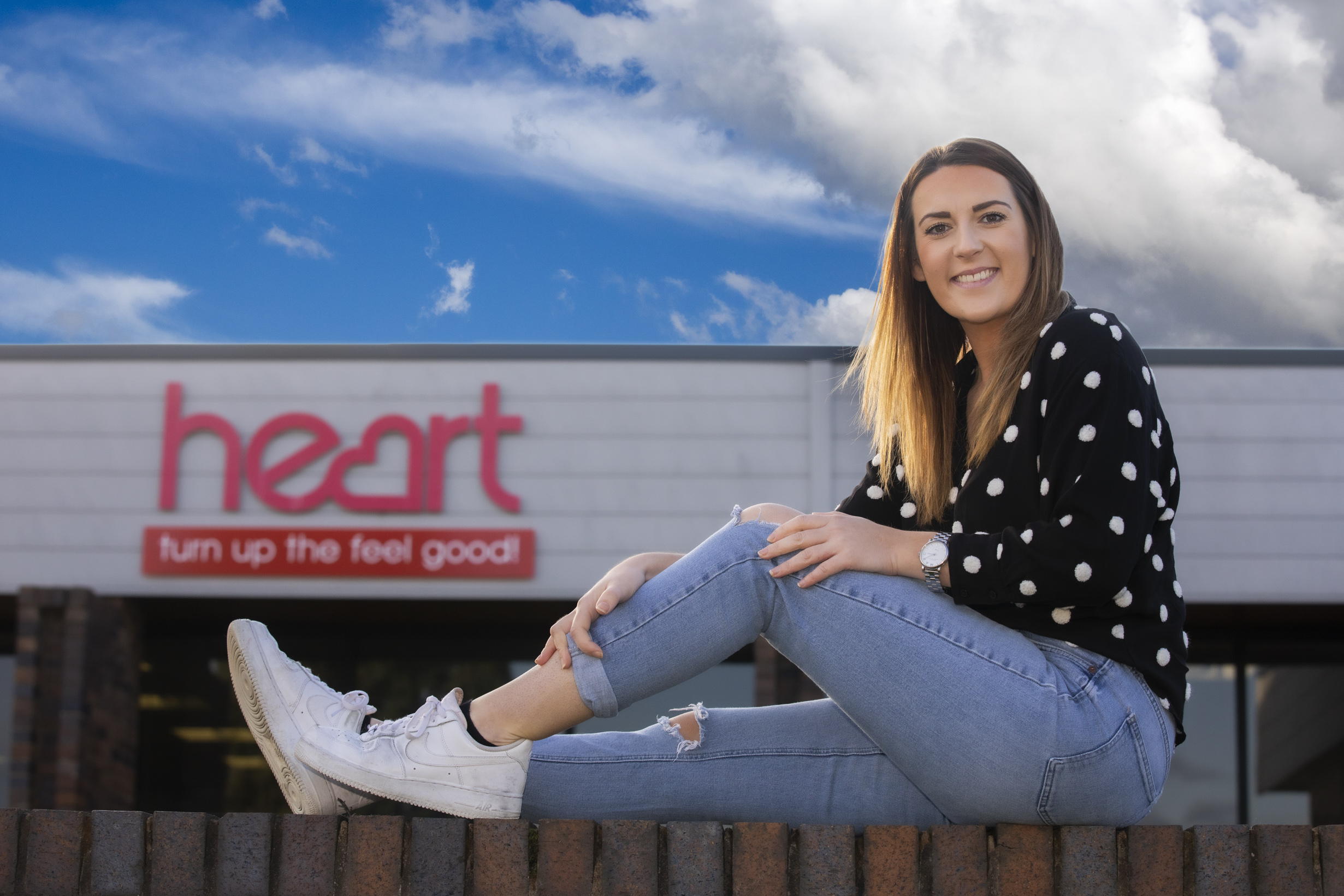 Daredevil radio star Meg takes “leap of faith” from 10,000ft   