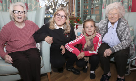 Pupils bridge generation gap by teaching care home residents how to sing using sign language