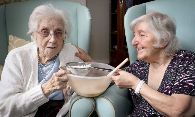 “Formidable” ex-teacher Rhiannon, 104, reunited with pupil in care home