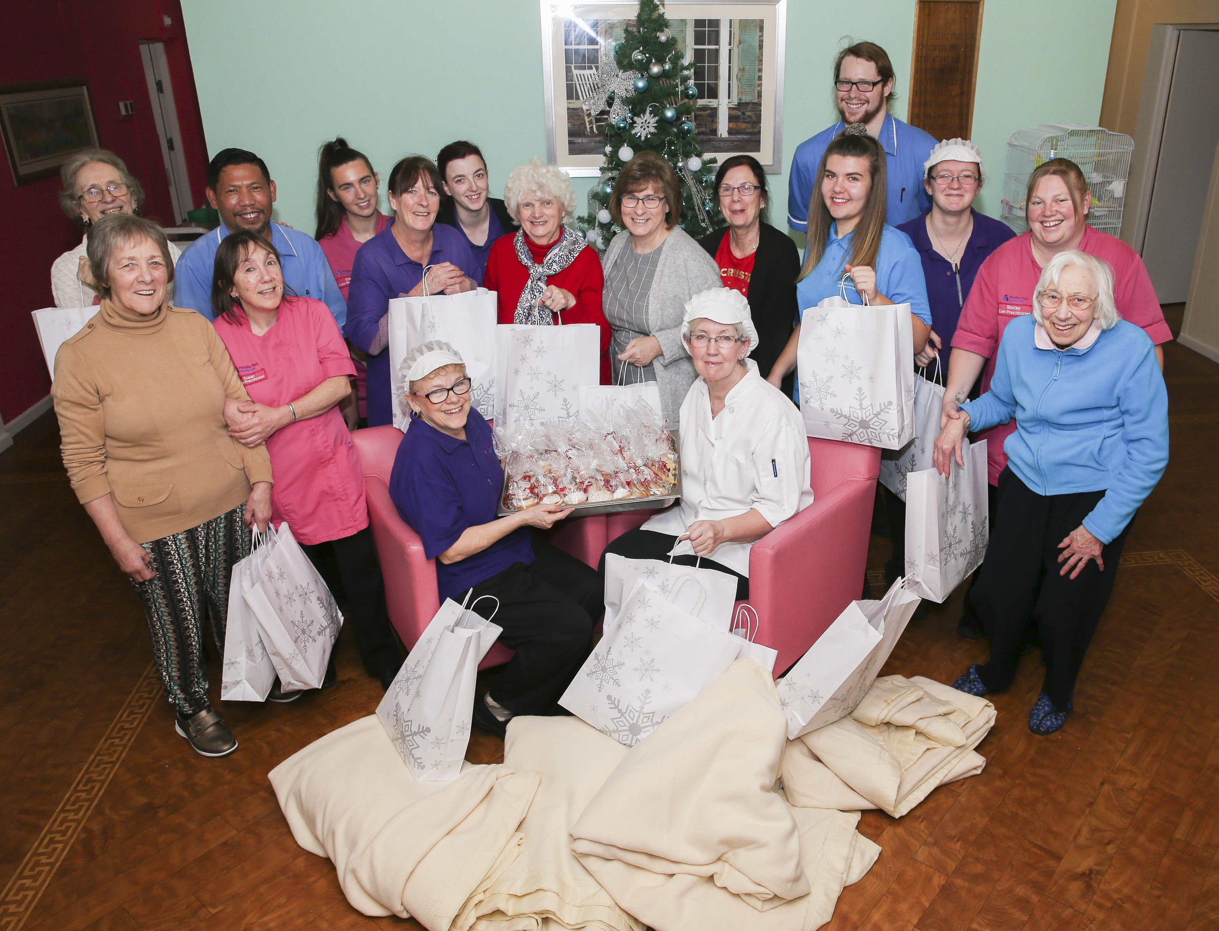 Christmas parcels filled with love for homeless people