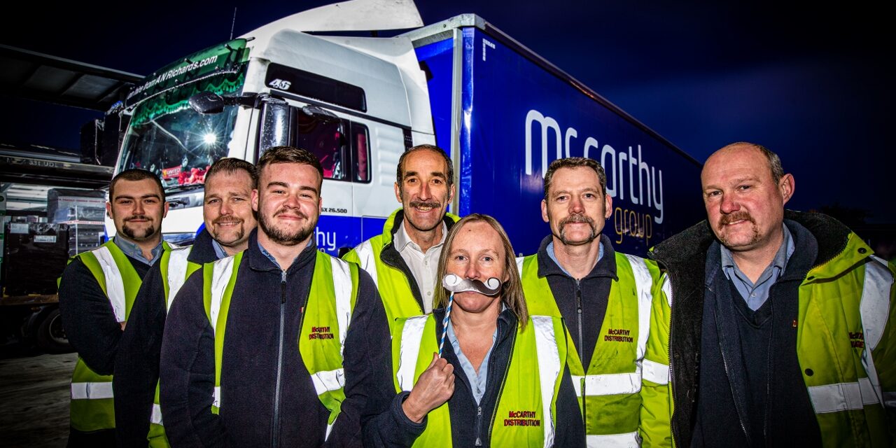 Truck driver whose dad is battling prostate cancer joins facial ‘hair raising’ charity challenge