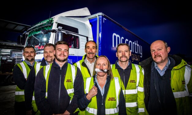 Truck driver whose dad is battling prostate cancer joins facial ‘hair raising’ charity challenge