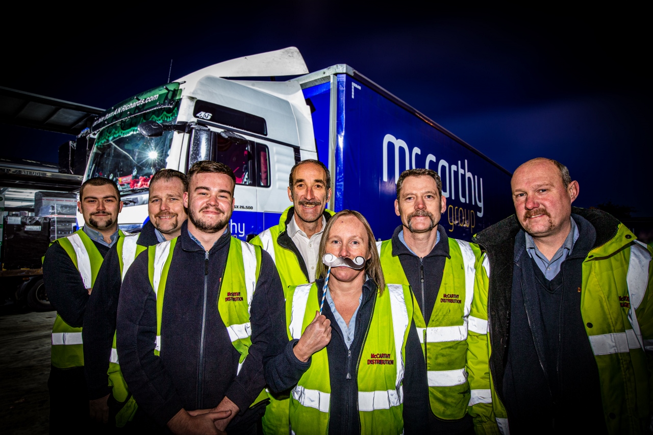 Truck driver whose dad is battling prostate cancer joins facial ‘hair raising’ charity challenge