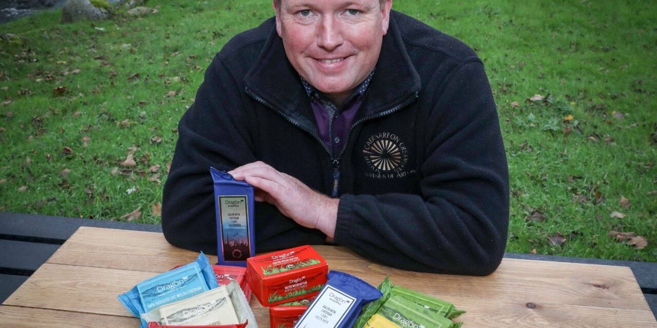 Record breaking 80 awards for South Caernarfon Creameries as cheese and butter  