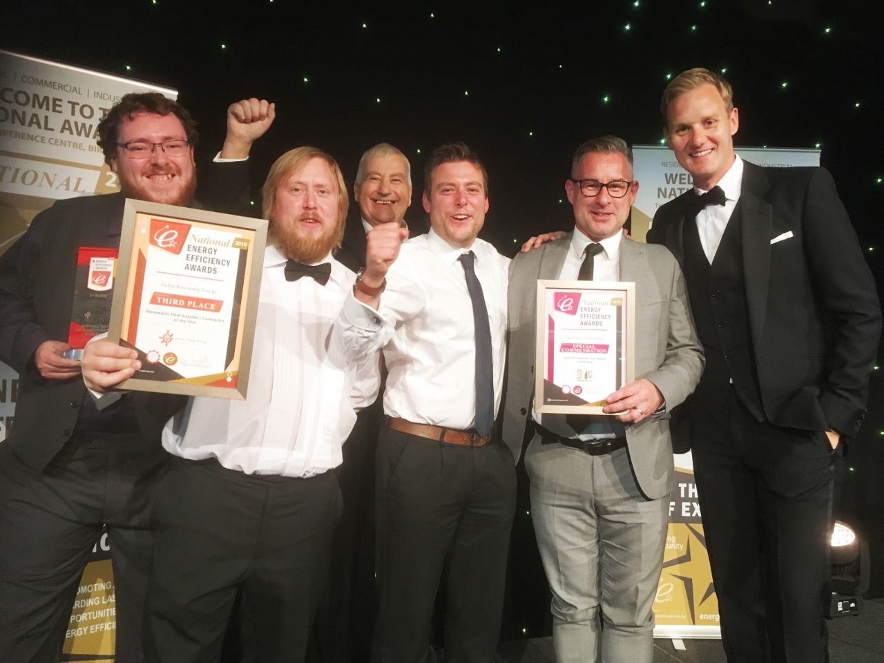 Green energy experts Hafod scoop accolade at star-studded event