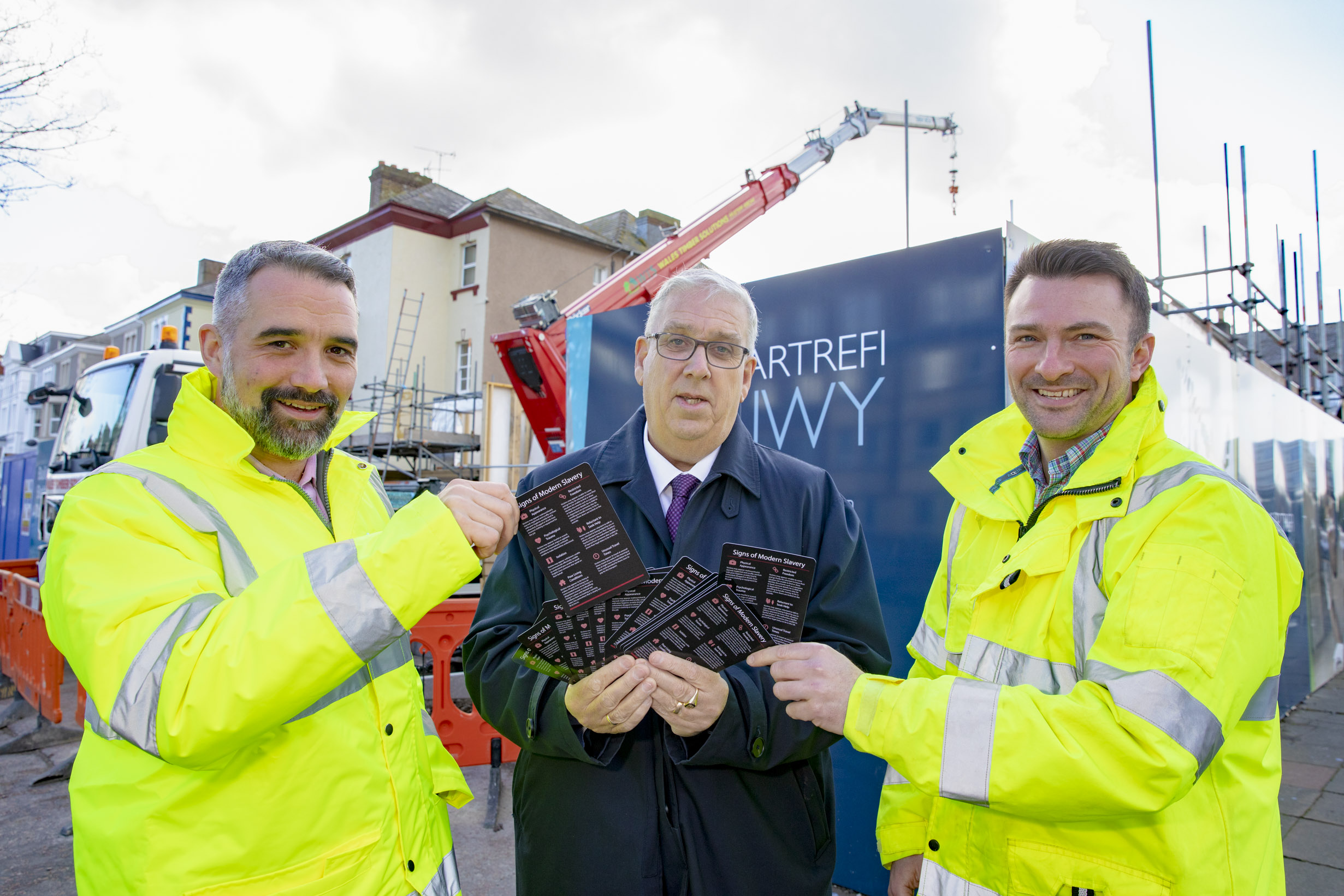 North Wales builder joins fight to end modern slavery in construction