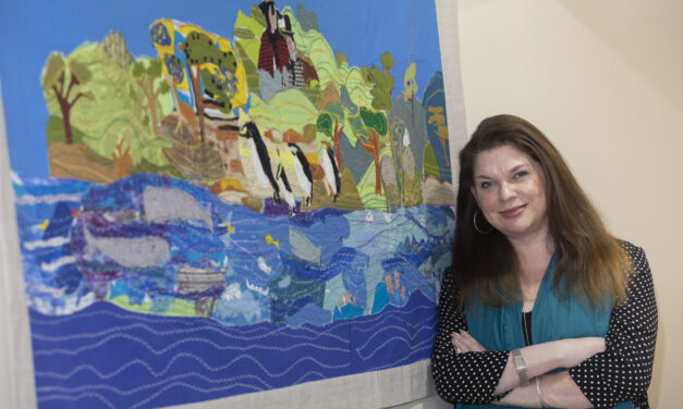 Pioneering artist Sarah still drawn to care after 25 years