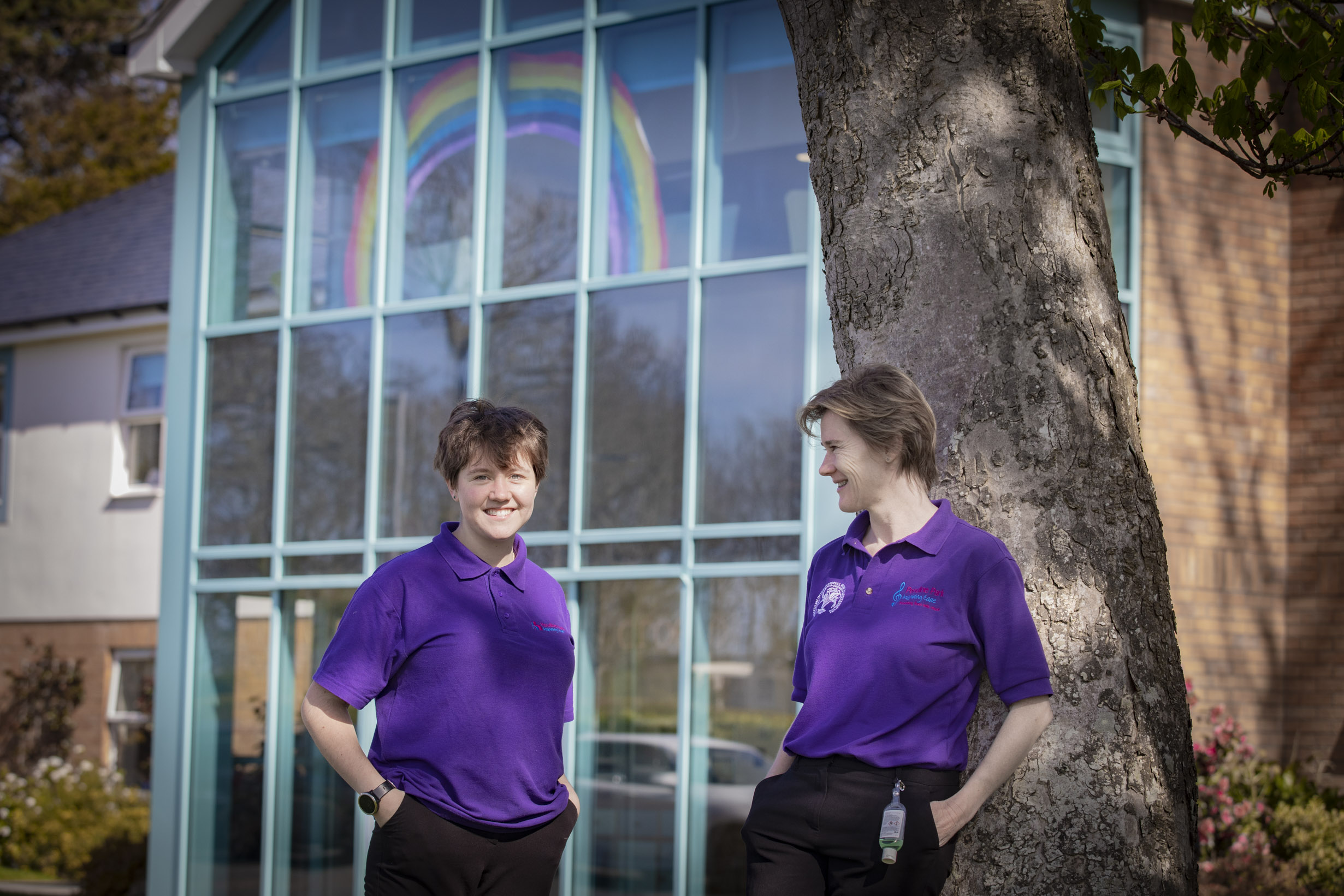 Talented mum and daughter create musical magic for locked down care home residents
