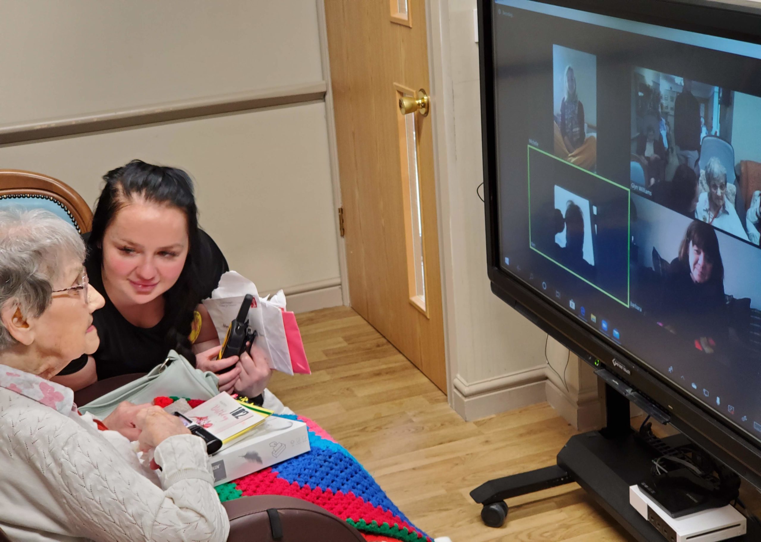 Doris celebrates 102nd birthday on Zoom in coronavirus lockdown