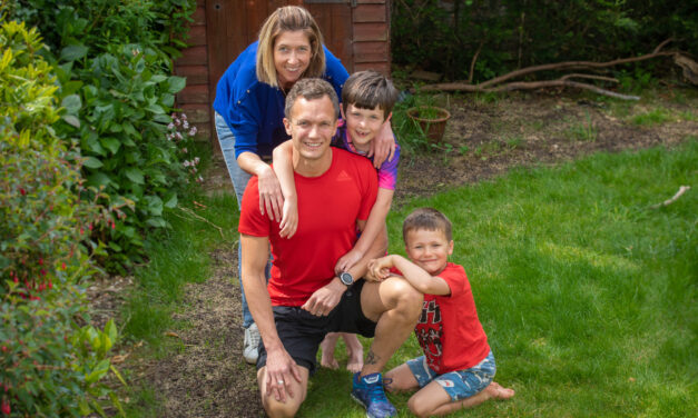 Freddie’s back garden ultra-marathon raises over £2,000 for NHS charity