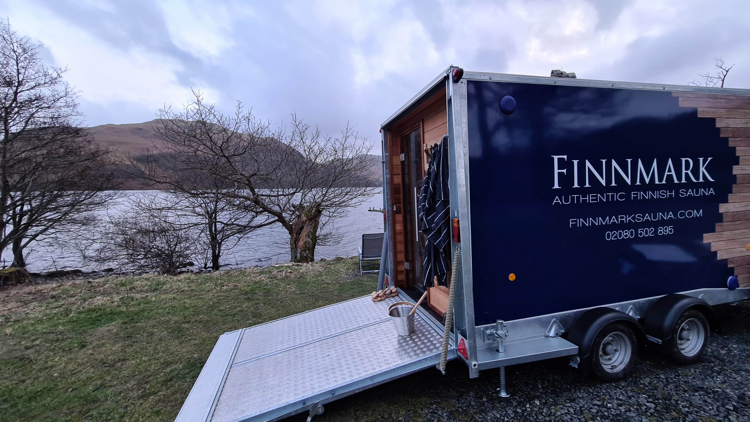 Trailer firm turns up the heat with relaxation retreat “on wheels”