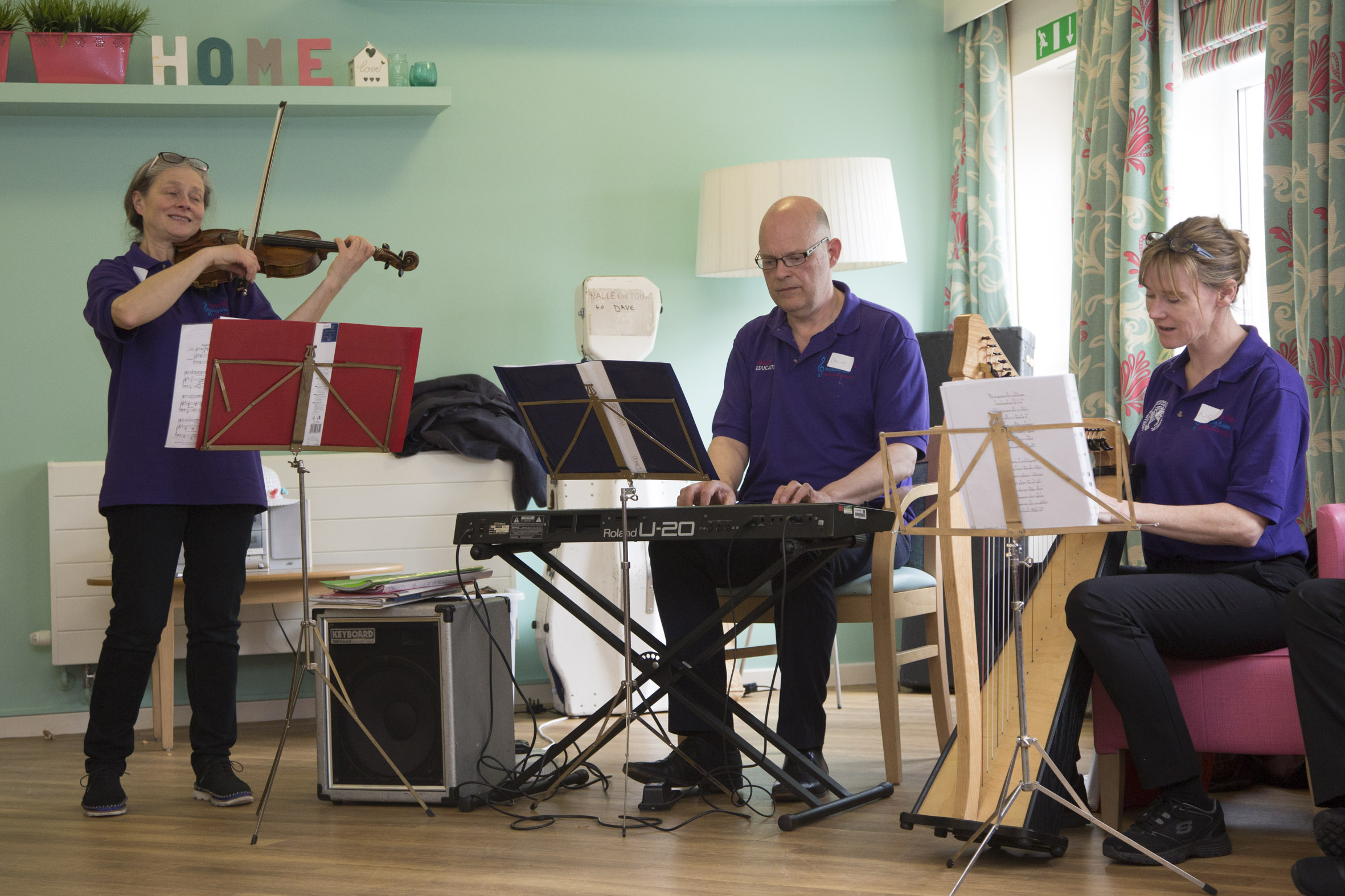Musical love letters sent to locked down care home residents