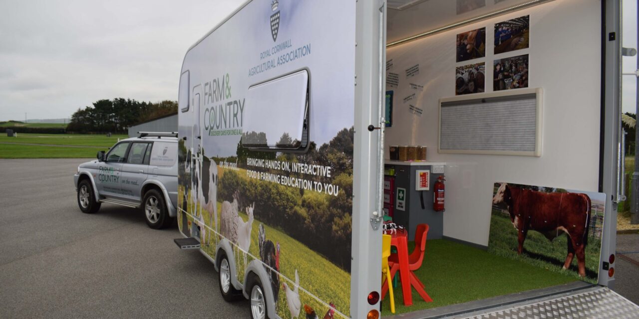 Farming brought to life thanks to new ‘classroom on wheels’