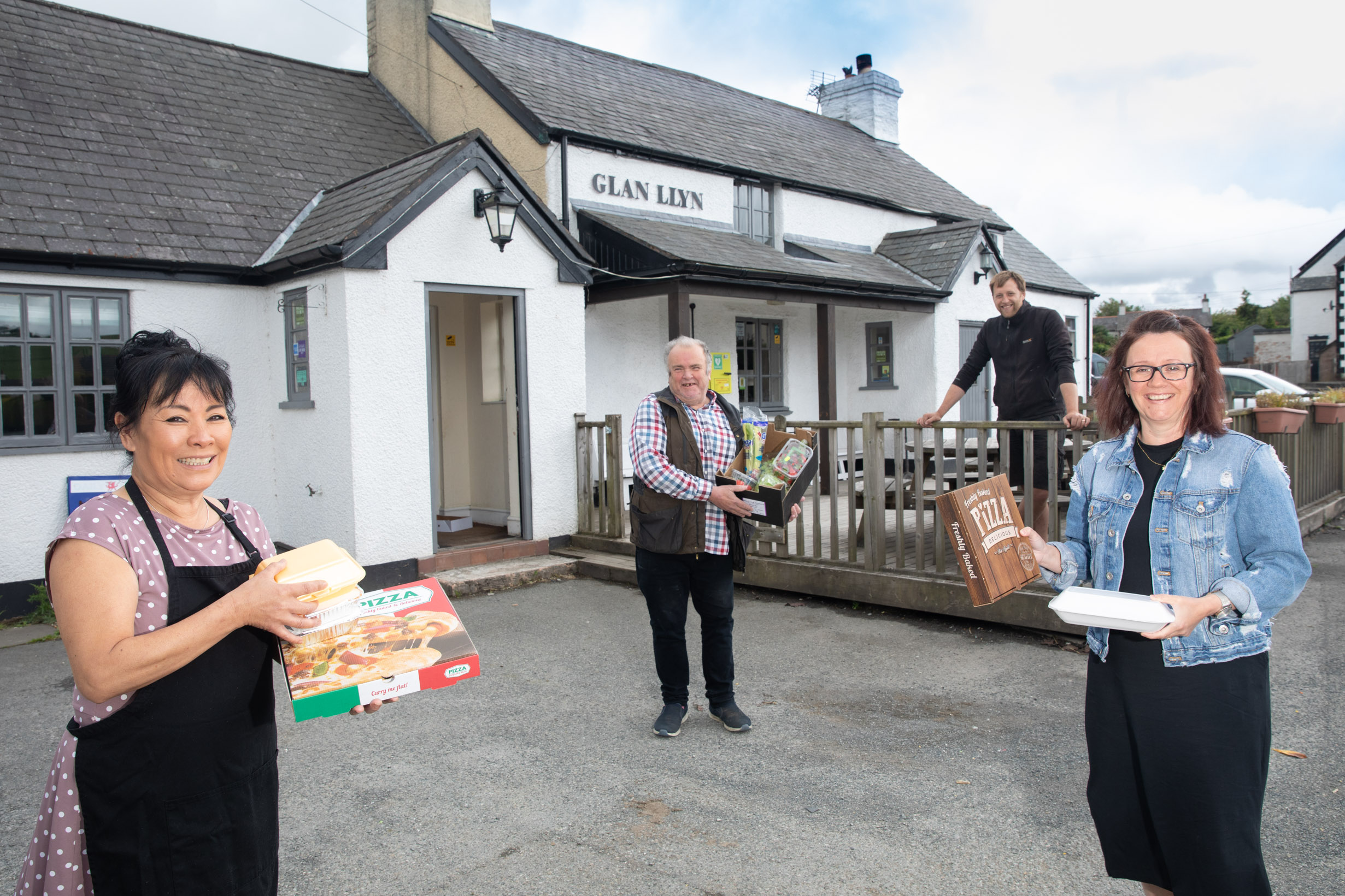 Community pub and shop supply vulnerable people in virus crisis