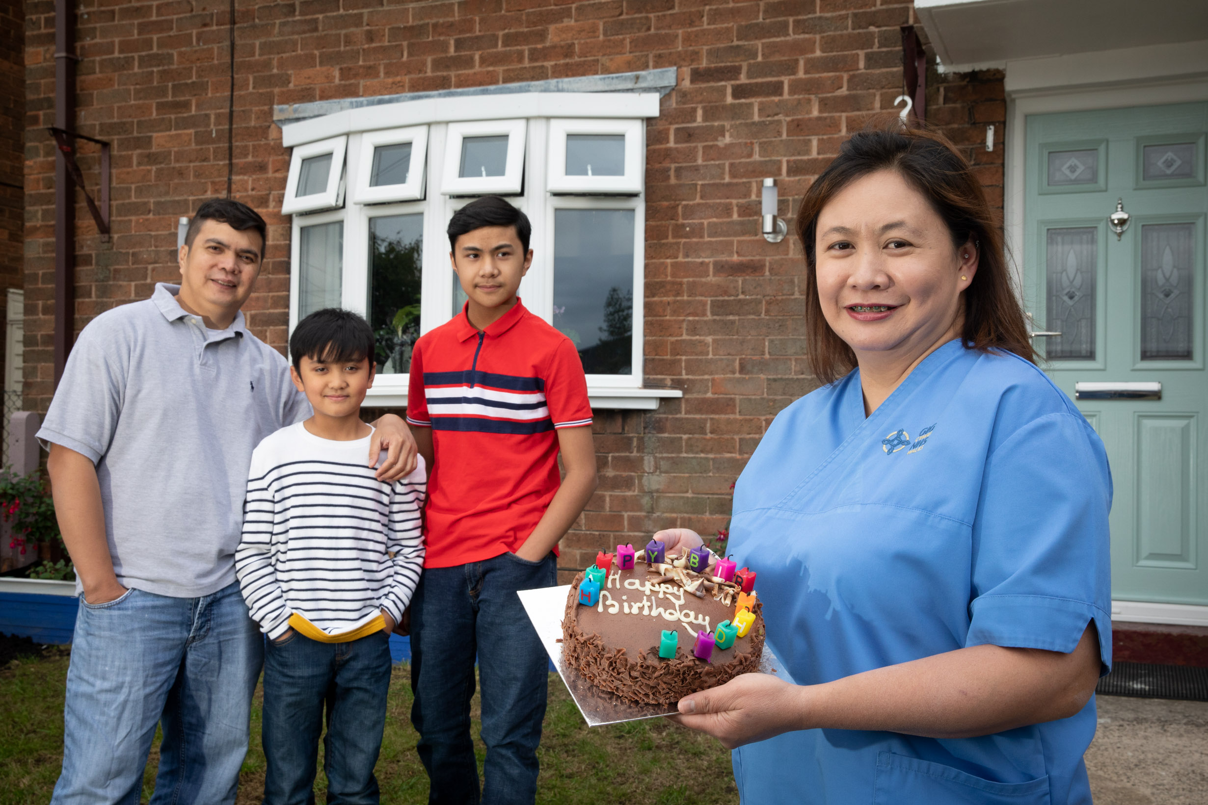 Brave Deanna is back on the pandemic front line after winning her virus battle