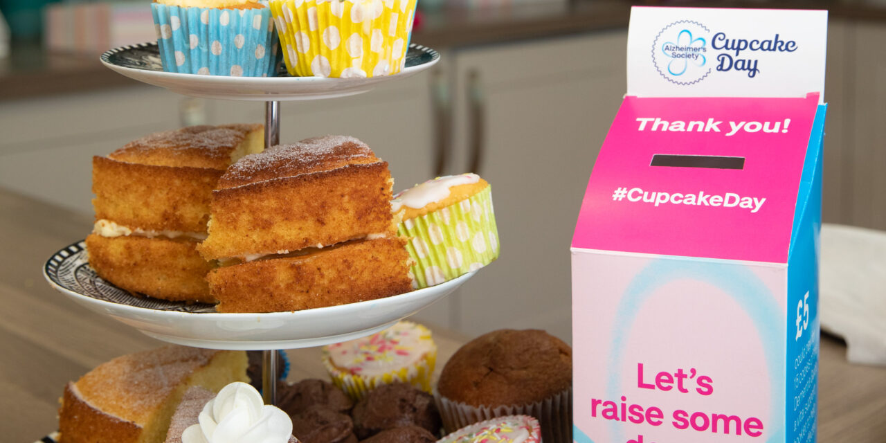 Raising money for dementia charity is a piece of cake