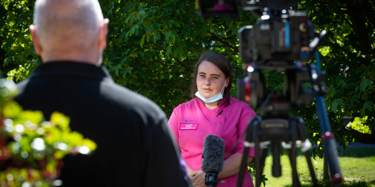 Care home staff star in film about life under lockdown