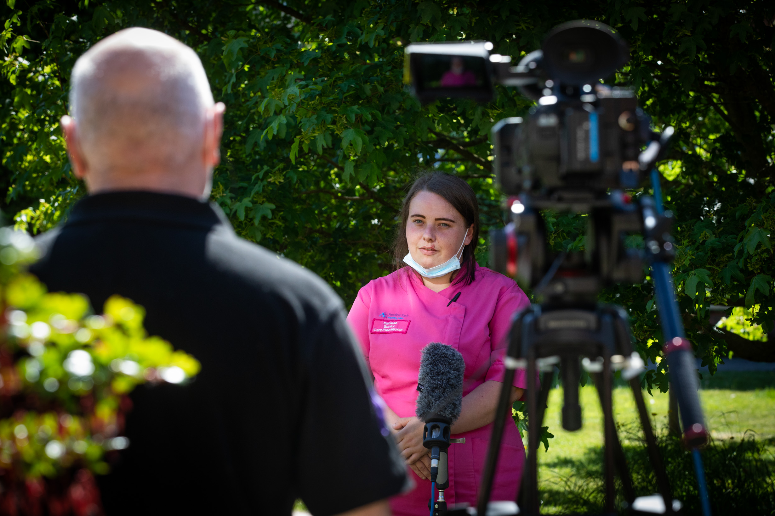 Care home staff star in film about life under lockdown