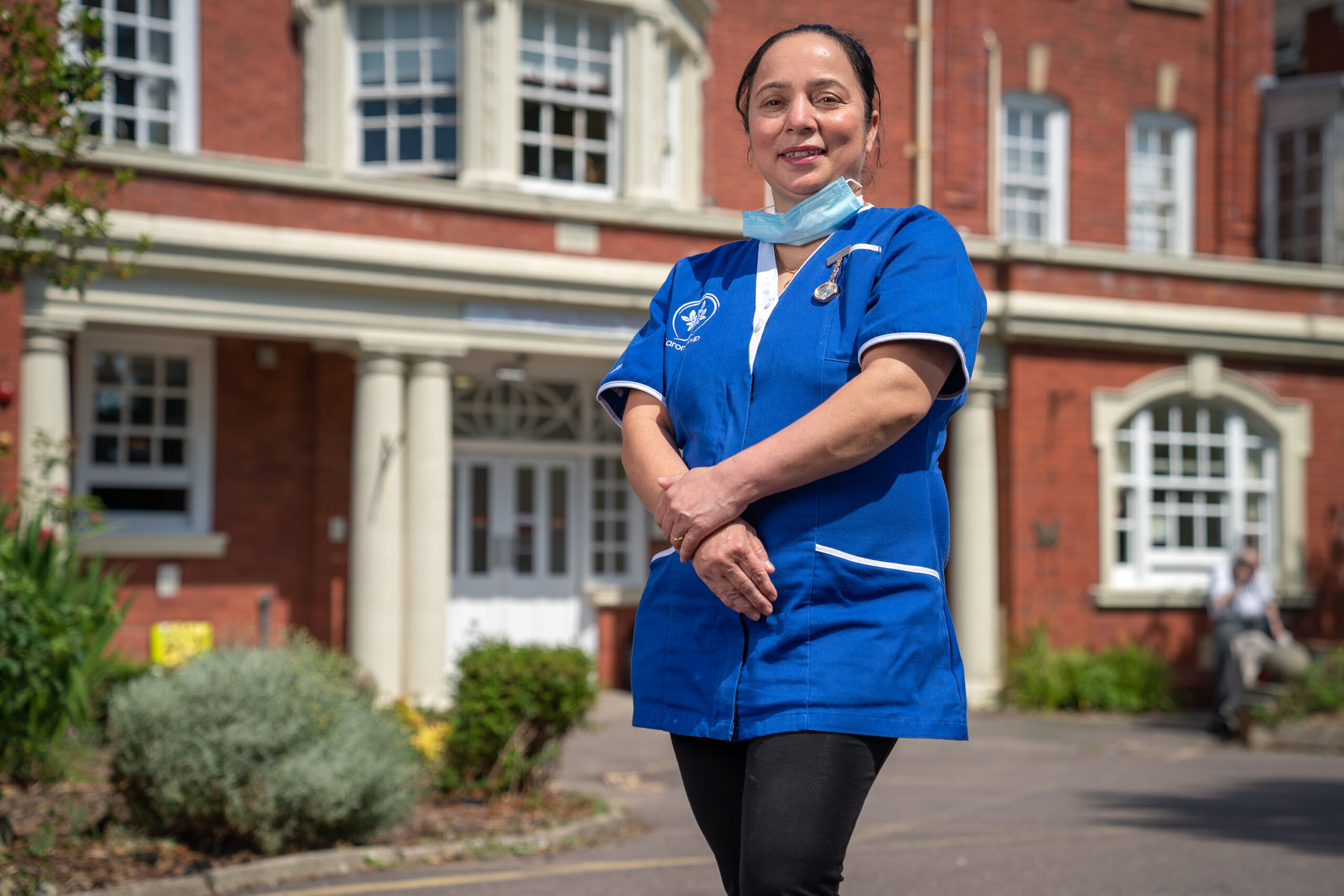 Brave Navjit calls for more support for care homes after returning to Covid-19 frontline