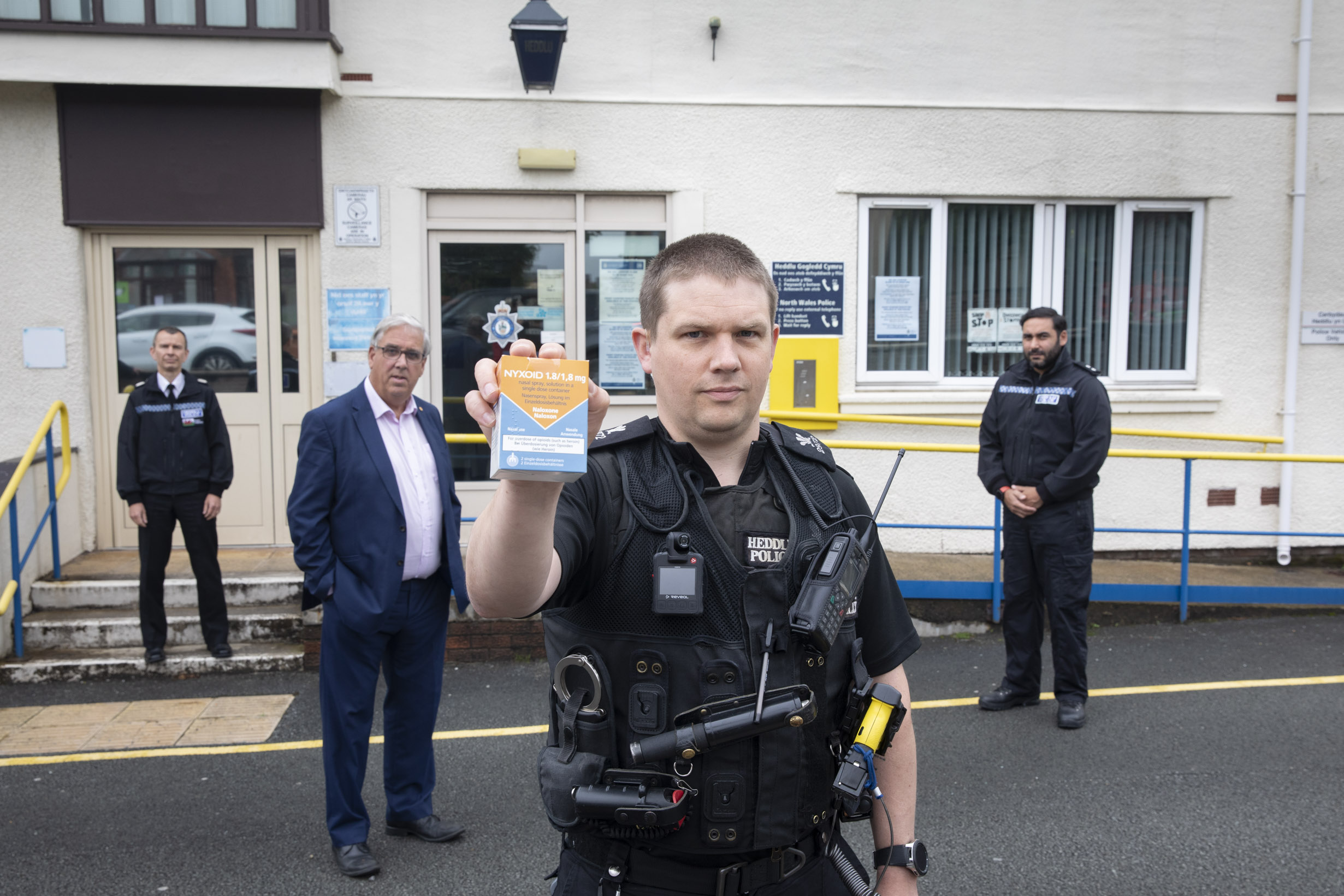 Police boss launches trial of life-saving spray for drug overdoses